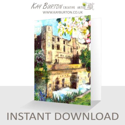 Printable Newark Castle 5 x 7 KC005